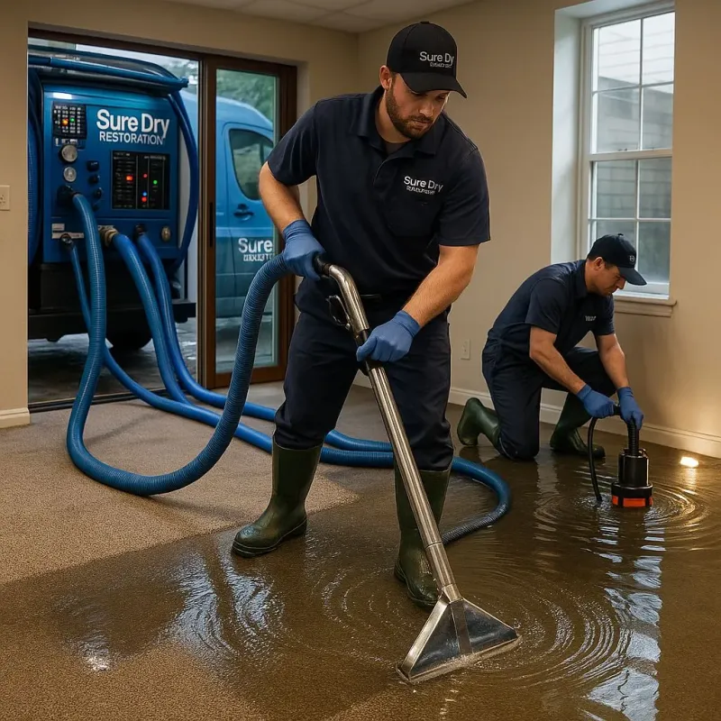 Water Extraction and Removal process in Stevensville, MT